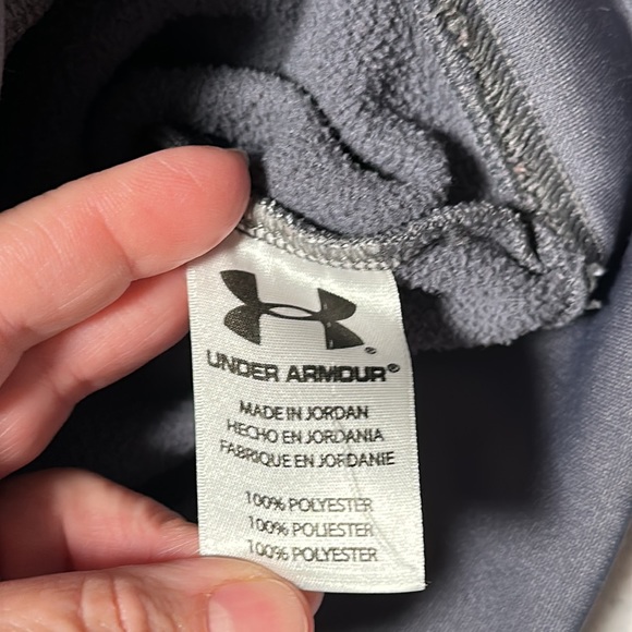 Under Armour Little Boys Gray Jacket with Hood, GUC, Size 5 - Picture 3 of 11